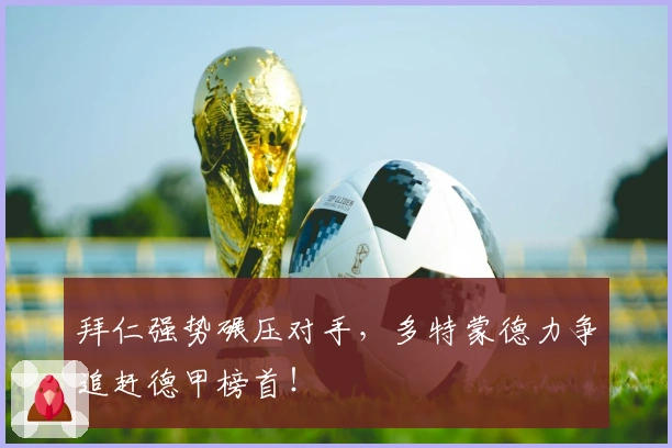 拜仁强势碾压对手，多特蒙德力争追赶德甲榜首！